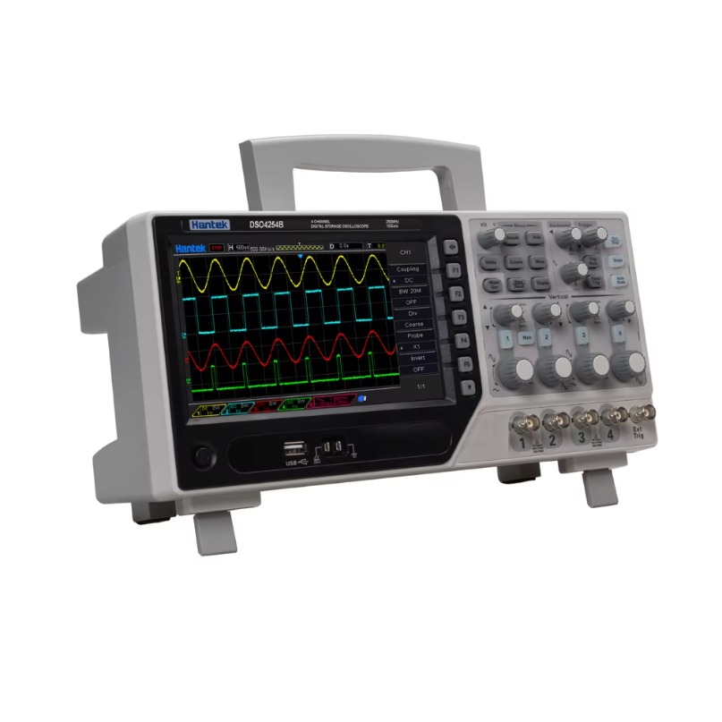 Digital Storage Oscilloscope 100Mhz 4Ch - Oscilloscopio Digitale a Memoria Hantek Serie