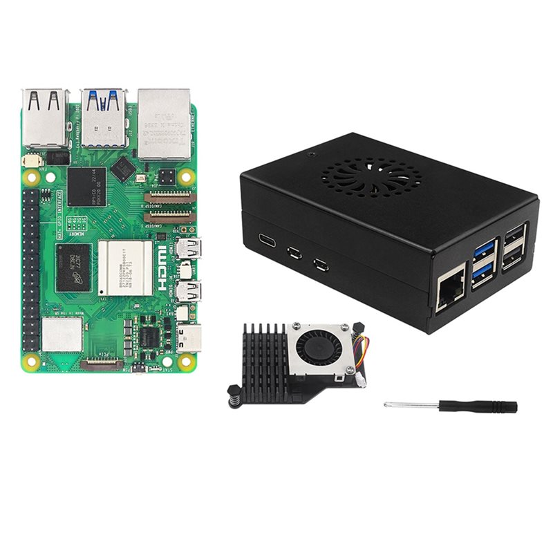 Raspberry Pi 5 8Gb Kit - AS95-Kit di Avvio Irasptek per Raspberry