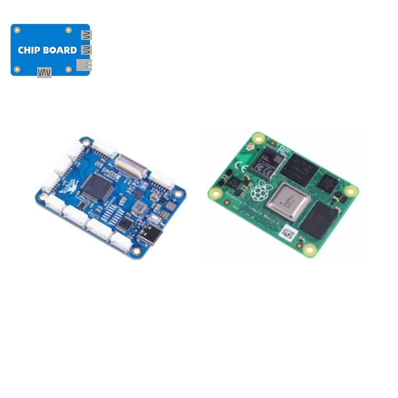 Raspberry Pi Compute Module 4 8Gb 32Gb - Ochin Tiny Carrier Board con modulo