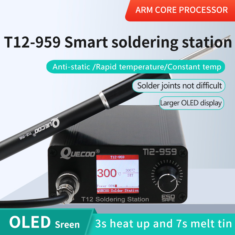 Soldering Station T12 Oled - Stazione di saldatura T12-959 V5.1 con