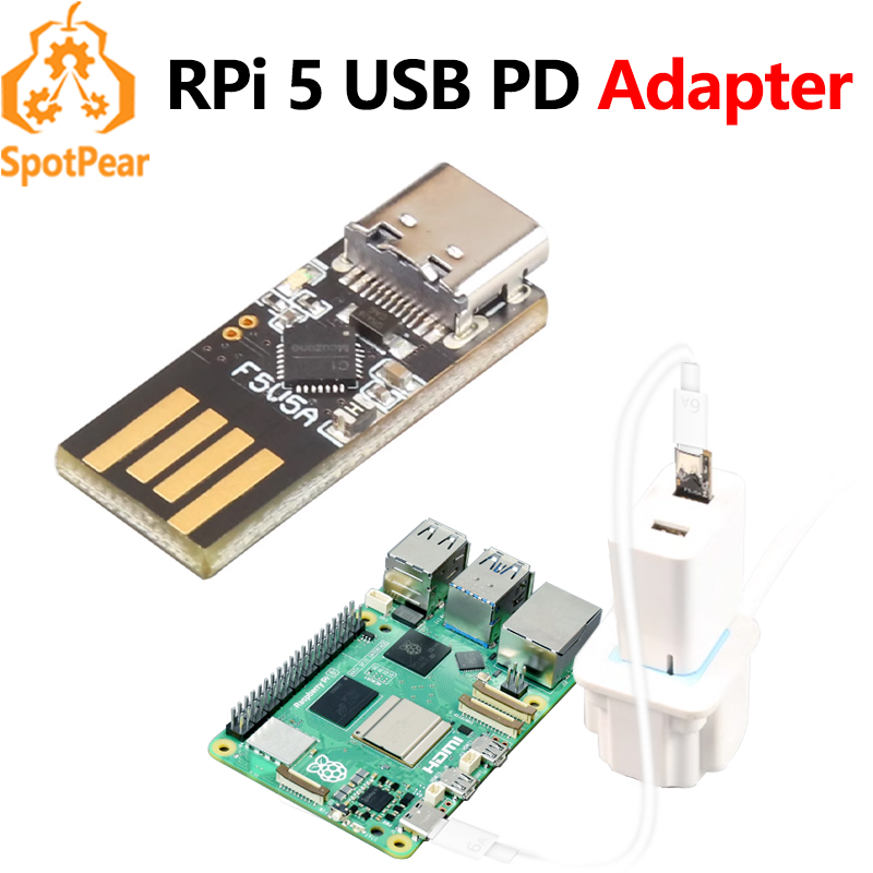 Banana Pi Bpi-M5 - Adattatore di alimentazione Raspberry Pi 5