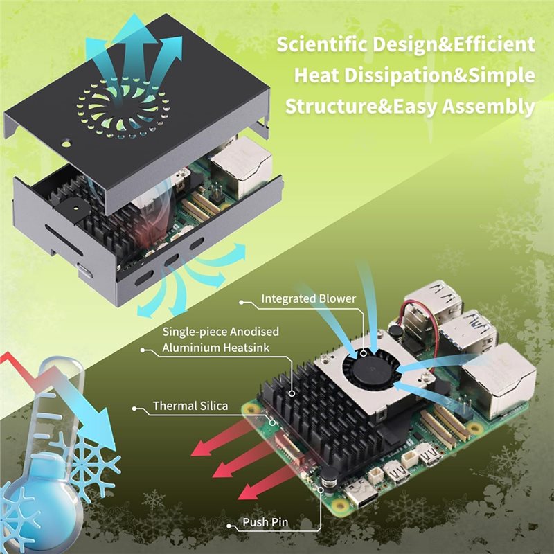 AS95-Kit di Avvio Irasptek per - Raspberry Pi 5 8Gb Kit recensione e prezzo