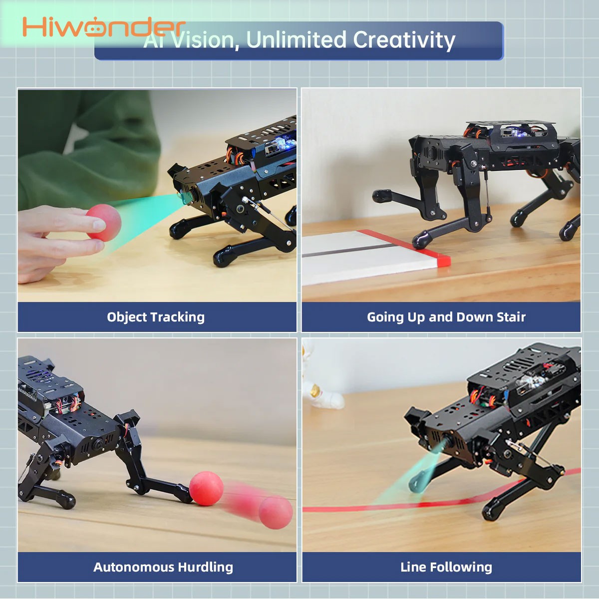 Hiwonder PuppyPi Standard Kit  - Raspberry Pi 5 8Gb Kit recensione e prezzo