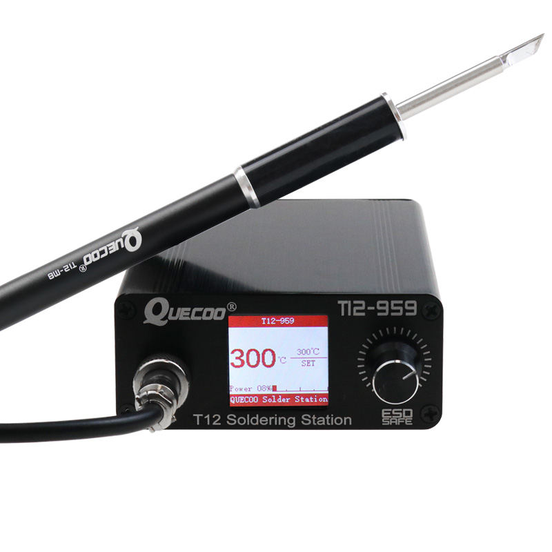 Stazione di saldatura T12-959  - Soldering Station T12 Oled recensione e prezzo