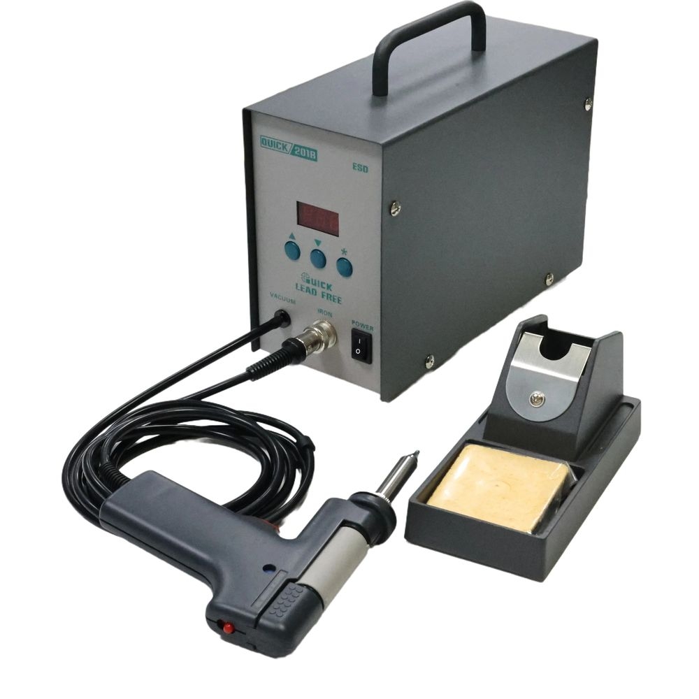 Pistola dissaldante Quick 201B - Desoldering Gun Vacuum Electric recensione e prezzo