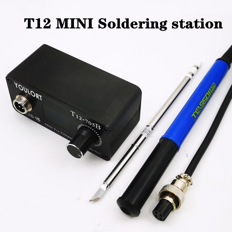 MINI T12-705B stazione di sald - Soldering Station T12 Oled recensione e prezzo