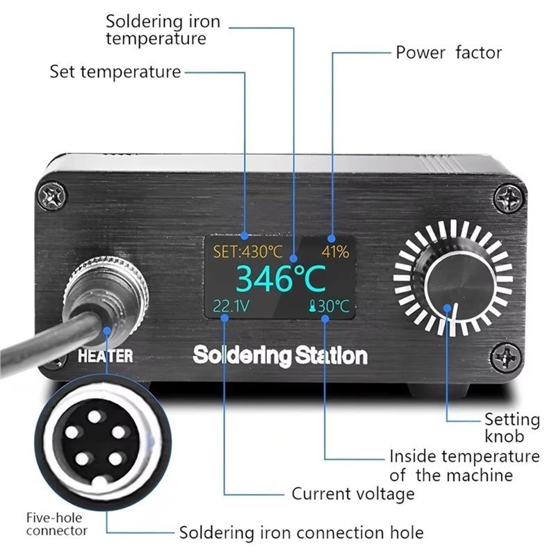 AB11-T12 Stazione di Saldatura - Soldering Station T12 Oled recensione e prezzo