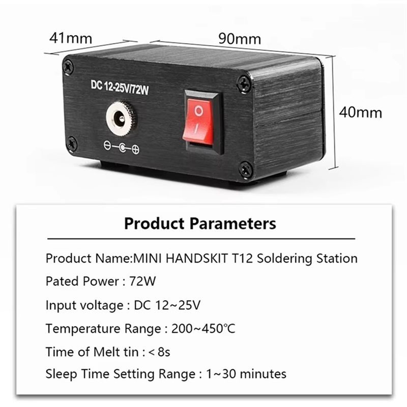 AB11-T12 Stazione di Saldatura - Soldering Station T12 Oled recensione e prezzo