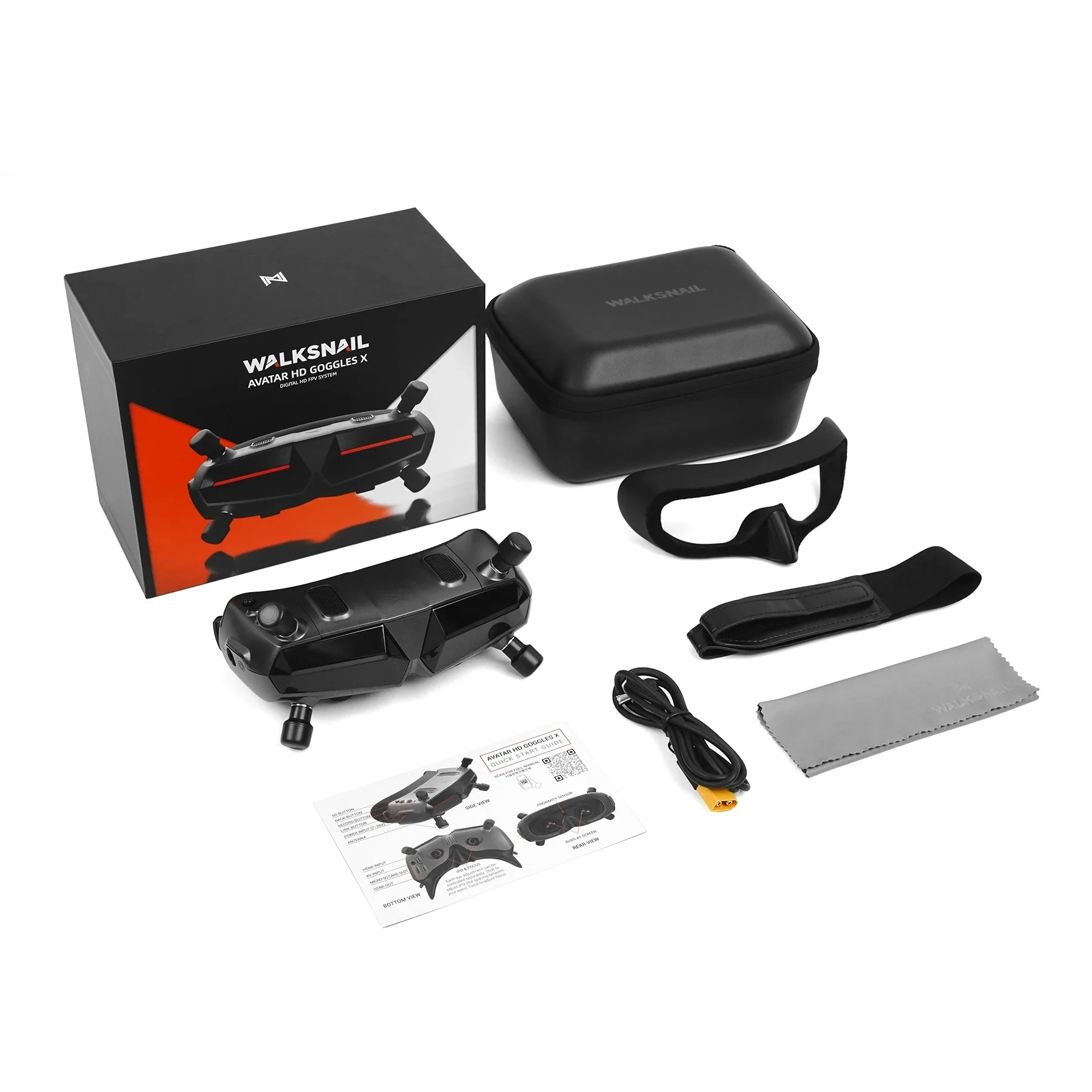 Occhiali FPV CADDXFPV Walksnai - Fpv Goggles Avatar Hd Receiver recensione e prezzo