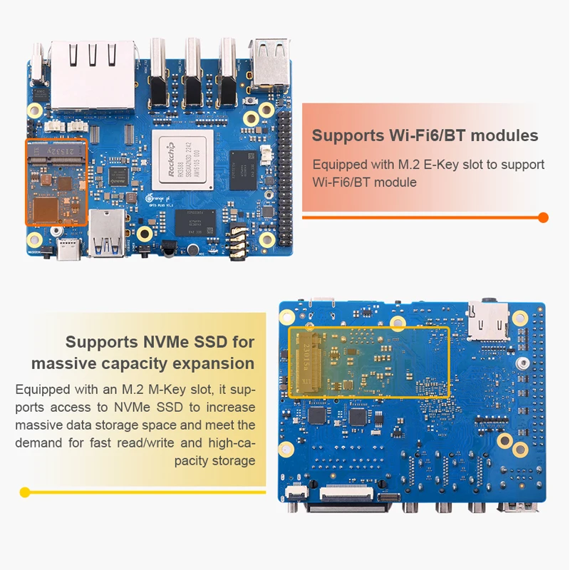 Orange Pi 5 Plus 4 8 16 GB RAM - Orange Pi 5 Plus 16Gb recensione e prezzo