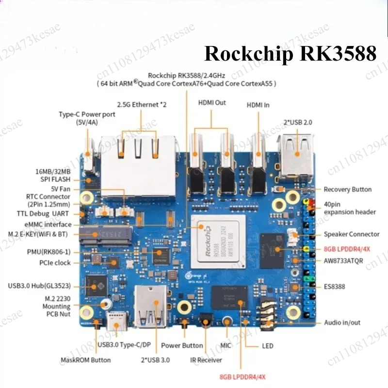 per Orange Pi 5 Plus 16GB RK35 - Orange Pi 5 Plus 16Gb recensione e prezzo