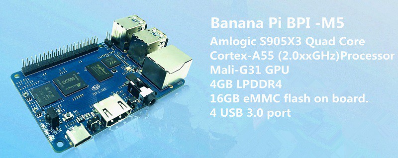 Banana PI BPI M5 Computer a Sc - Banana Pi Bpi-M5 recensione e prezzo