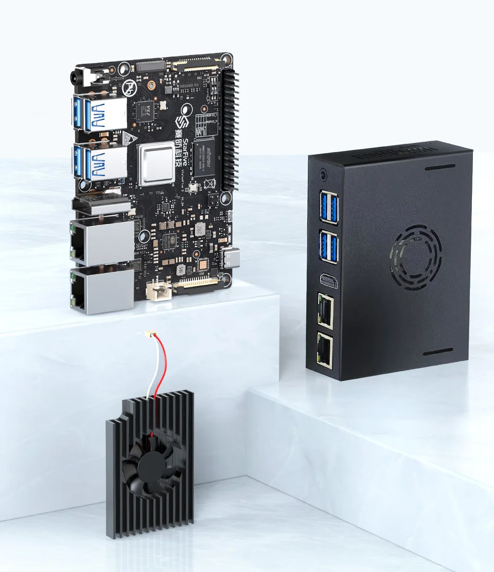 VisionFive2 8GB WiFi AI Kit, C - Raspberry Pi 5 8Gb Kit recensione e prezzo