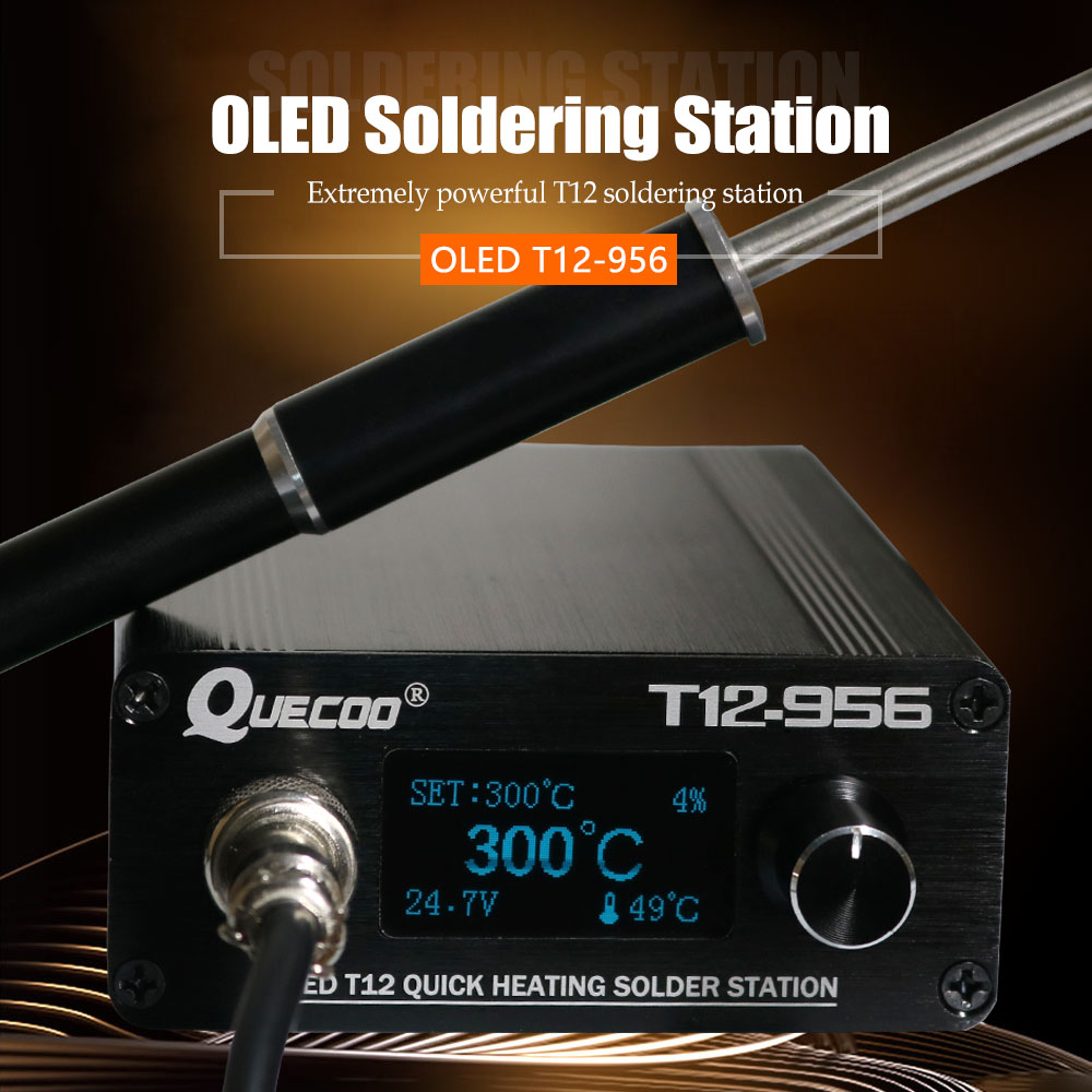 QUECOO T12-956 Stazione digita - Soldering Station T12 Oled recensione e prezzo