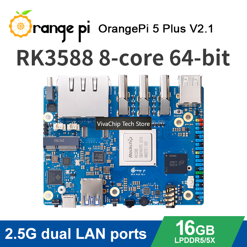 VivaCT Orange Pi 5 Plus Mini P - Orange Pi 5 Plus 16Gb recensione e prezzo