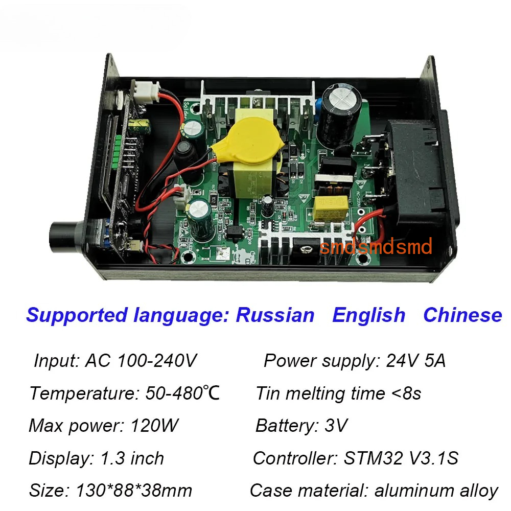 Stazione di Saldatura STM32 V3 - Soldering Station T12 Oled recensione e prezzo