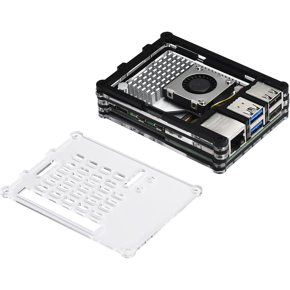 Custodia in acrilico con Kit v - Raspberry Pi 5 8Gb Kit recensione e prezzo