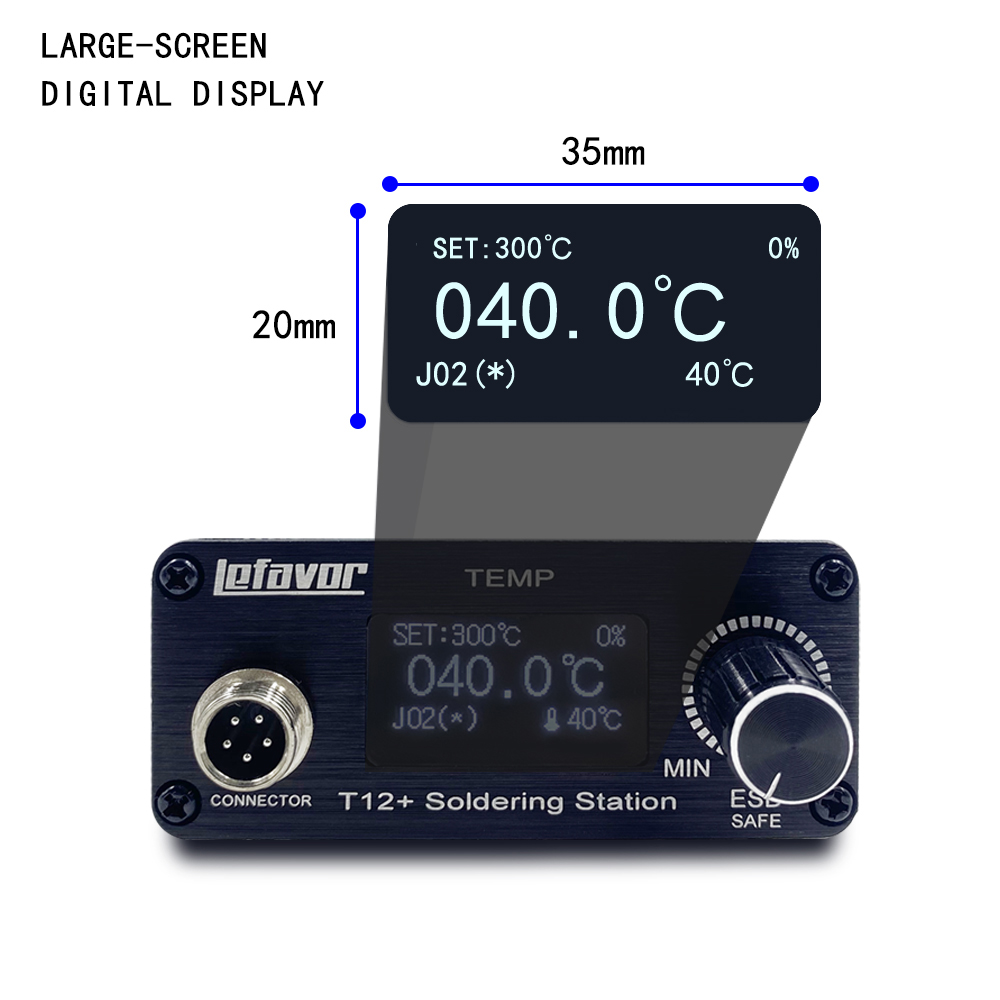 Stazione di saldatura T12 + Sa - Soldering Station T12 Oled recensione e prezzo